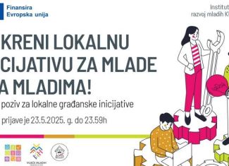 Javni poziv: Pokreni lokalnu inicijativu za mlade i sa mladima!