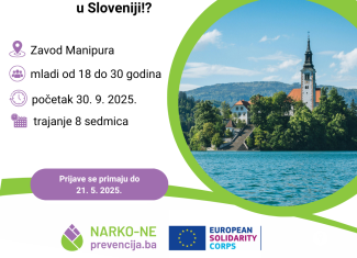 Poziv za mlade iz BiH: Kratkoročno volontiranje u Sloveniji!