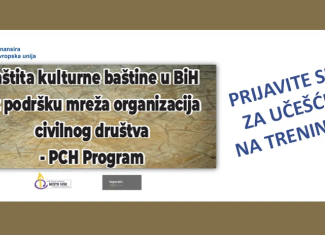 Pozivamo vas da se prijavite za učešće na treningu