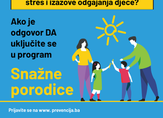 Poziv za učešće u programu Snažne porodice