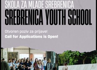 Otvorene prijave: VI Škola za mlade Srebrenica
