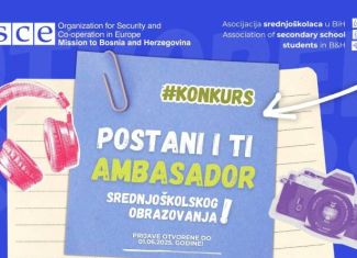Javni poziv srednjoškolcima za dostavljanje video poruka posvećenih poboljšanju obrazovnog sistema