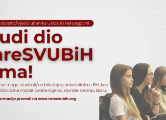 Mreža savjeta/vijeća učenika u Bosni i Hercegovini objavljuje poziv