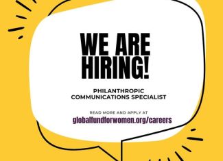 We’re hiring: Philanthropic Communications Specialist