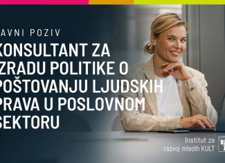 Javni poziv za izradu dokumenta javne politike o poštovanju ljudskih prava u poslovnom sektoru
