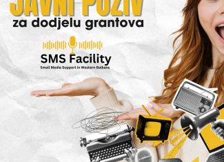 Javni poziv za dodjelu malih grantova za produkciju medijskog sadržaja