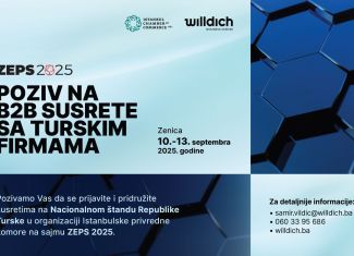 ZEPS 2025: POZIV NA SUSRETE SA FIRMAMA IZ REPUBLIKE TURSKE