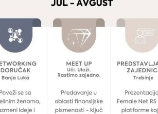 Jul i avgust u Female Net RS su u znaku povezivanja, znanja i podrške