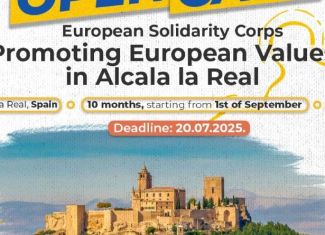 Open Call for Long-term ESC “Promoting European Values” in Alcala la Real, Spain
