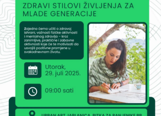 POZIV ZA MLADE IZ JABLANICE I PROZORA-RAME!