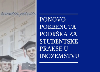 Ponovno pokrenuta podrška za studenske prakse u inozemstvu