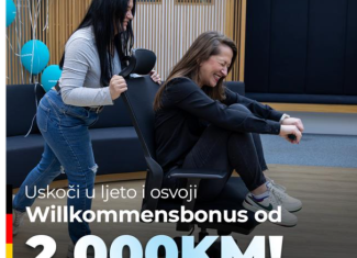 Uskoči u ljeto i osvoji Willkommensbonus od 2.000KM