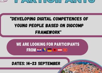 Call for participants: TC “Developing digital competences of young people based on DigComp