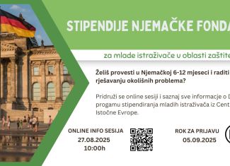 Istraživačke stipendije Njemačke fondacije za okoliš u Njemačkoj
