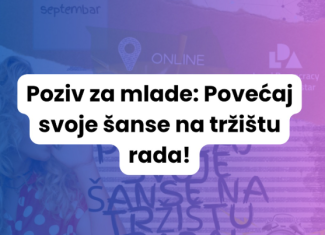 Pozivnica za mlade: Povećaj svoje šanse na tržištu rada!