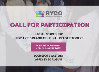 OPEN CALL – Local Workshop for Artists and Cultural Practitioners in Kosovo