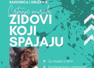 Tuzla: Poziv za mlade iz cijele BiH da se prijave na dvodnevnu radionicu crtanja murala u Kalesiji