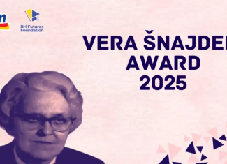 Otvoren konkurs za nagradu Vera Šnajder 2025. godine