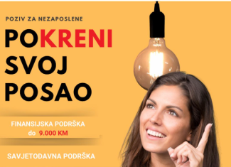 Pokreni svoj posao s bespovratnom financijskom podrškom do 9.000KM