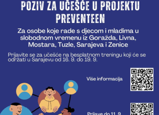 Pridruži se projektu Preventeen i napravi još snažniji i dugoročniji utjecaj!