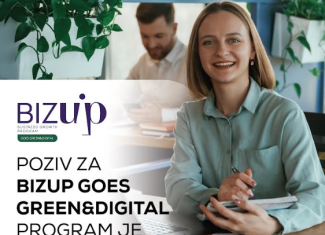 Vrijeme je za održivi rast: Otvorene su prijave za novi BizUP Goes Green&Digital!