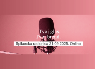 SPIKERSKA RADIONICA – „Tvoj Glas. Tvoj Brend“