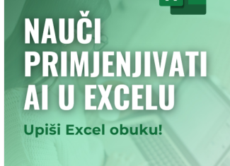 Nauči koristiti AI u Excelu i postani brži, precizniji i efikasniji!
