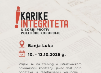 Javni poziv za mlade novinare istraživače