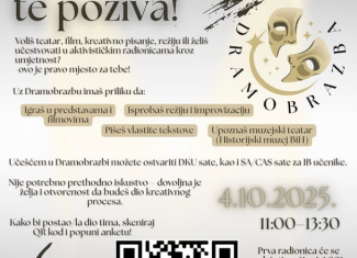 Poziv za Dramsku sekciju Druge gimnazije – DRAMOBRAZBA