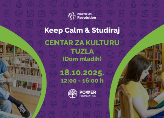 Događaj „Keep Calm & Studiraj – Jer podrška čini razliku!“ prvi put u Tuzli