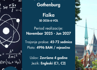 Nova IAESTE praksa u Švedskoj!