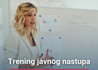 Tri nedjelje – tri ključna koraka do samopouzdanog, jasnog i uvjerljivog javnog nastupa!