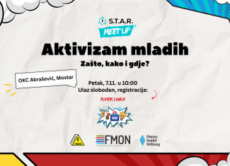 Meet up Mostar - Aktivizam mladih - Zašto, kako i gdje?