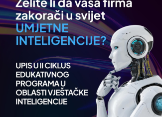 II ciklus besplatnih obuka: Osnove umjetne inteligencije za industriju i privredu