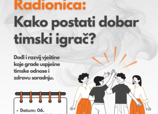 Radionica: Kako postati timski igrač