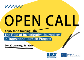 Call for Applications: The Role of Investigative Journalism in Transitional Justice Process