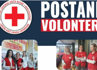 POZIV ZA VOLONTIRANJE U CRVENOM KRIŽU/KRSTU SREBRENIK