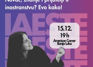 IEASTE prezentacija: Novac, znanje i prijatelji u inostranstvu? Evo kako!