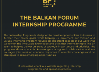 The Balkan Forum internship program