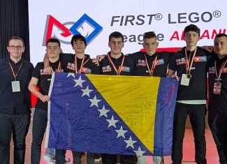 Srednjoškolci iz BiH osvojili zlato na Međunarodnoj robotičkoj olimpijadi First Lego League