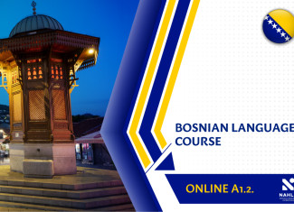Bosnian language courses for foreigners A1.2. - ONLINE