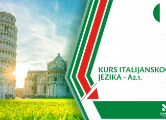 Kurs italijanskog jezika: A2.1. - nastava u učionici
