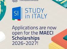 Italijanska vladina stipendija – MAECI 2026/2027