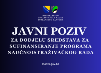 Javni poziv za finansiranje i sufinansiranje programa u oblasti nauke za 2026. godinu