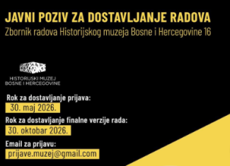 Javni poziv za dostavljanje radova