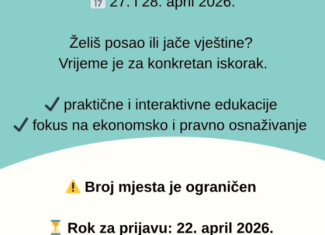 Poziv za učešće na radionicama