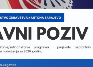 Javni poziv za sufinansiranje projekata i programa iz oblasti zdravstva