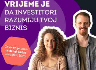 Otvoren je poziv za drugi ciklus InvestFit 2026!