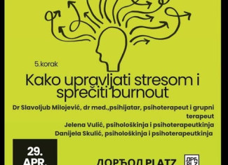 Tribina - Mentalno jaki: 9 koraka ka mentalnom zdravlju