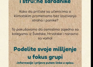 Poziv za nastavnike i stručne saradnike